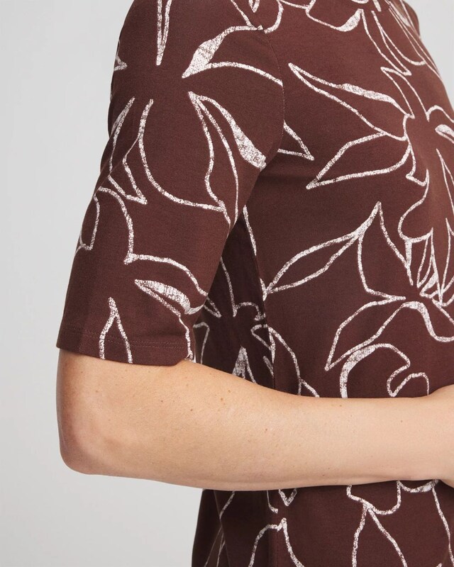 Touch of Cool Elbow-Sleeve Perfect Tee - image 4